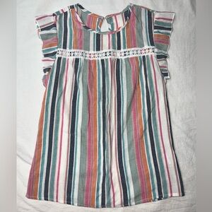 ‼️EUC: Emery Rose Rainbow / Lace Blouse - S